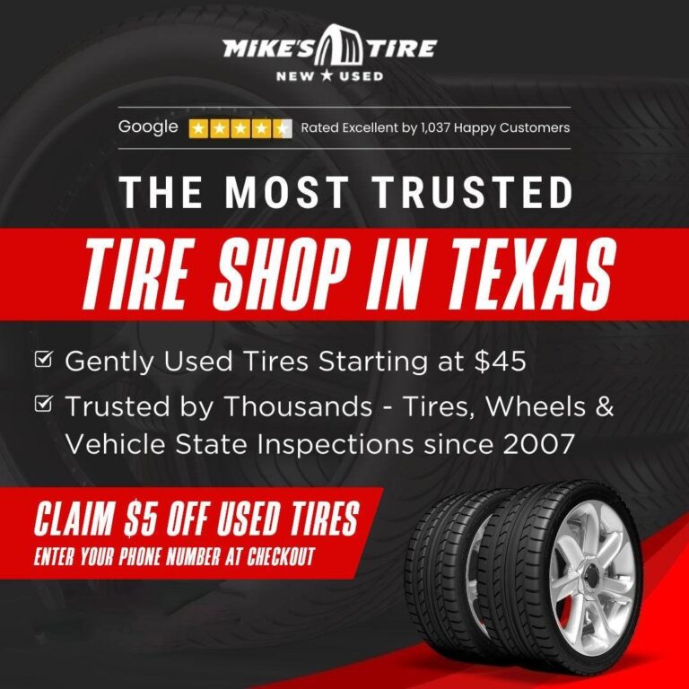 Banner of Mike's Tire in Texas